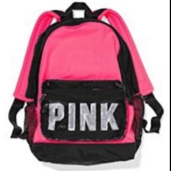NEW PINK LOGO BLING CAMPUS BACKPACK
LIMITED EDITION - Picture 2 of 7
